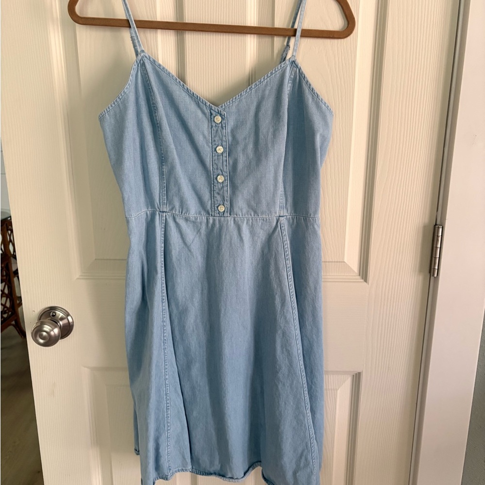 GAP Light Blue Textured Knit Top